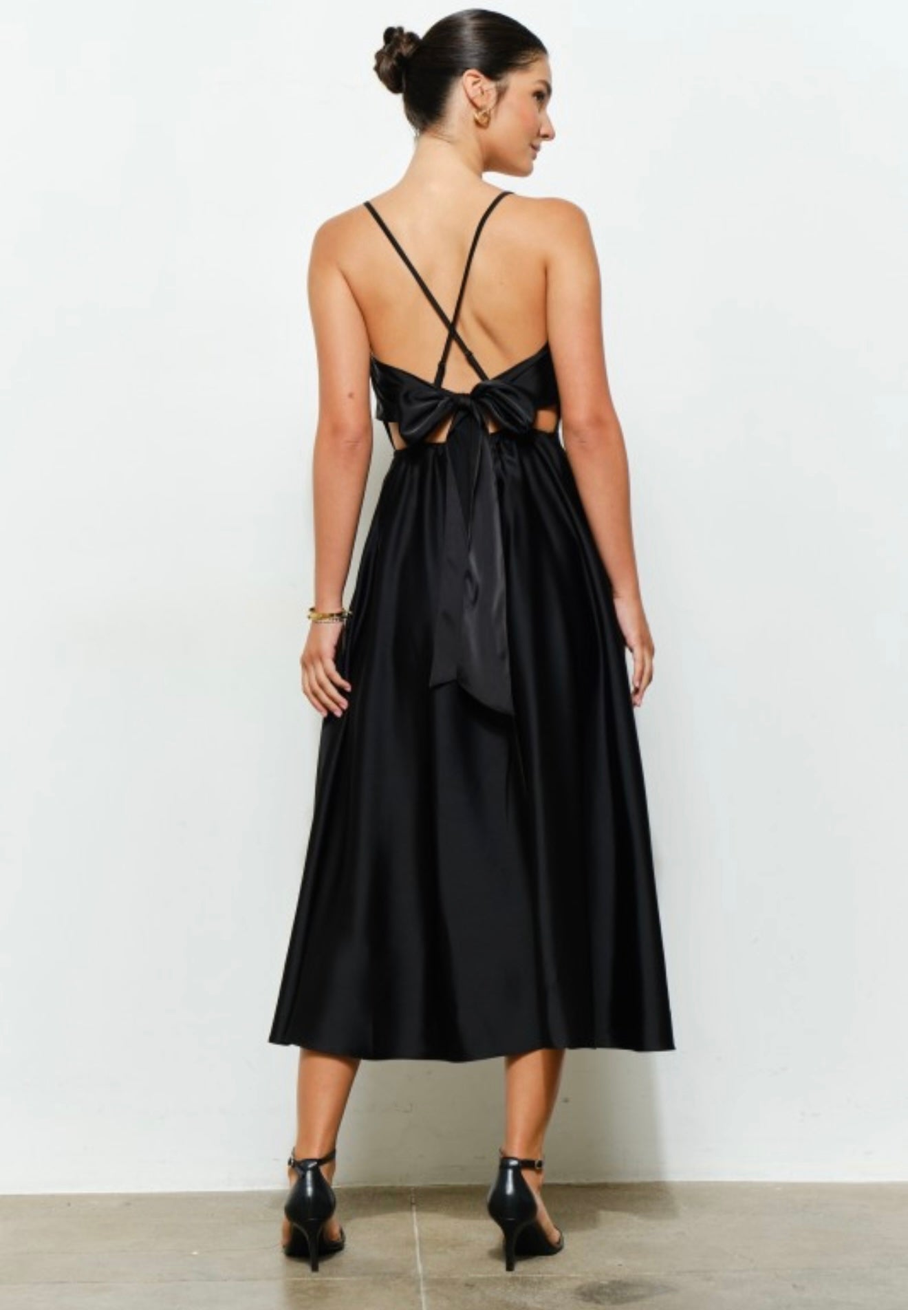 Dress Black, Satin
