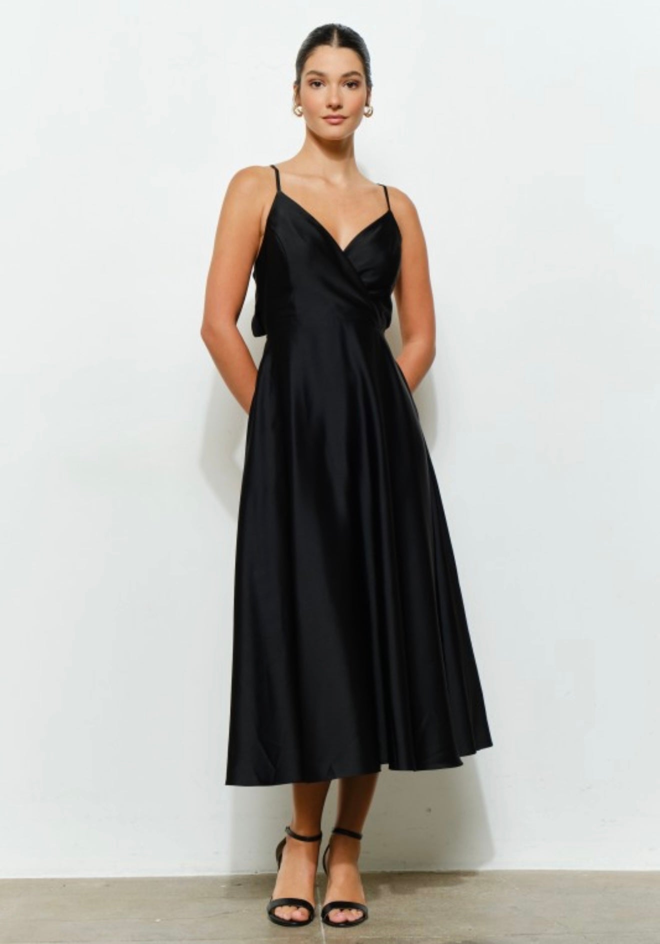Dress Black, Satin